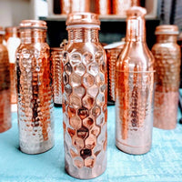 Plain Copper Water Bottle