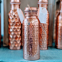 Plain Copper Water Bottle