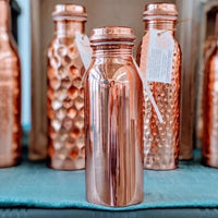 Plain Copper Water Bottle